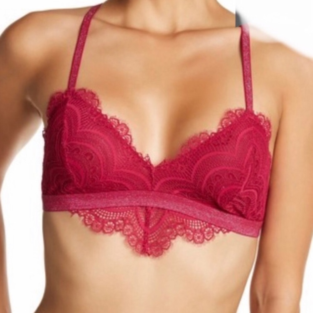 Free People Intimately Swept Away Lace Bralette